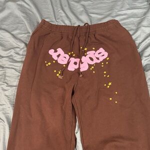 Sp5der Pants Brown